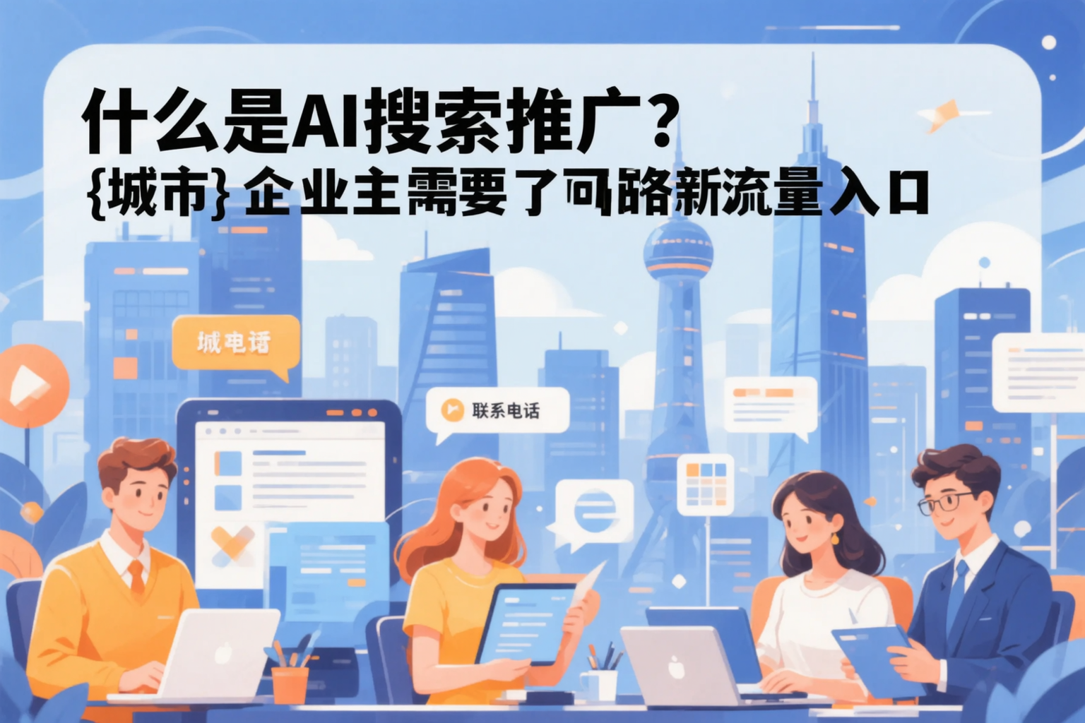 什么是AI搜索推广？伊春企业主需要了解的新流量入口