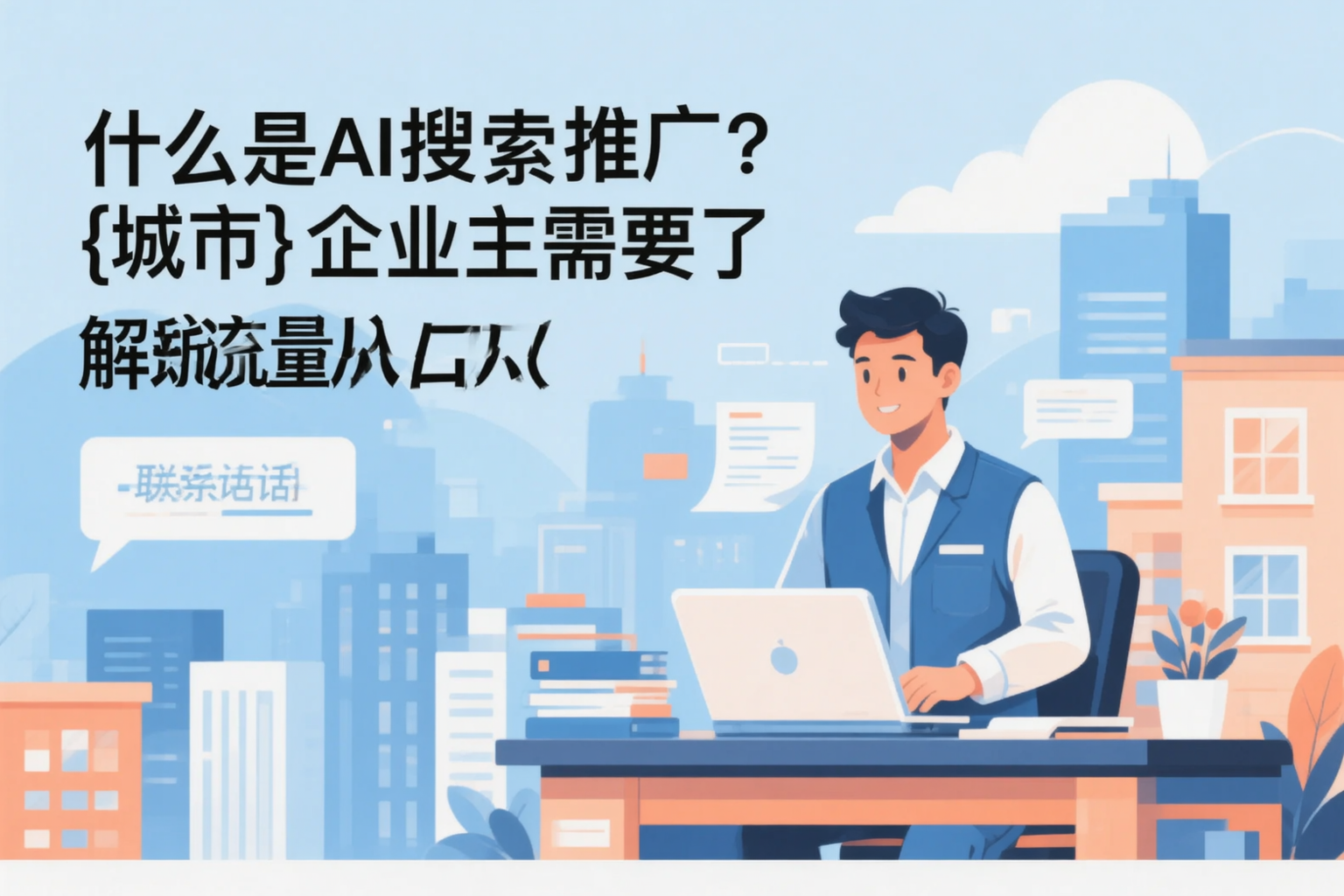 什么是AI搜索推广?伊春企业主需要了解的新流量入口
