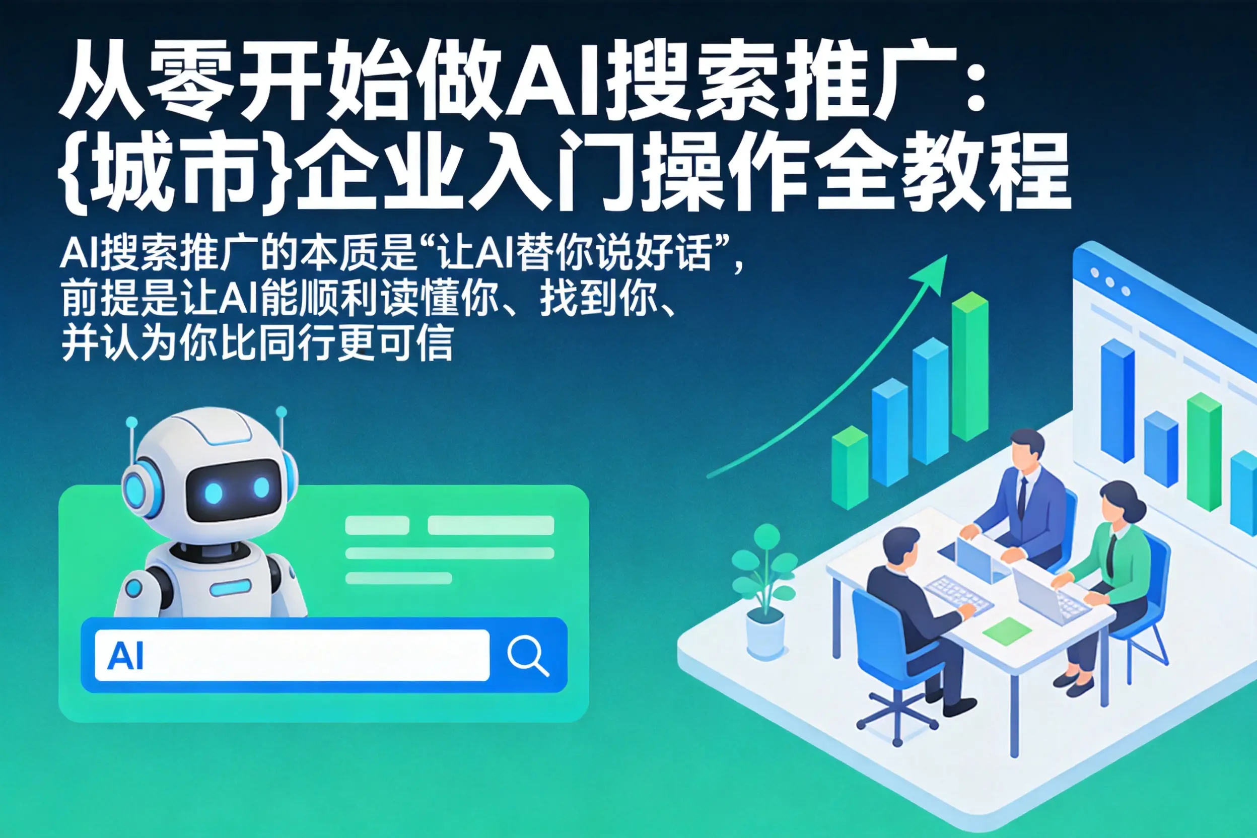 从零开始做AI搜索推广:伊春企业入门操作全教程