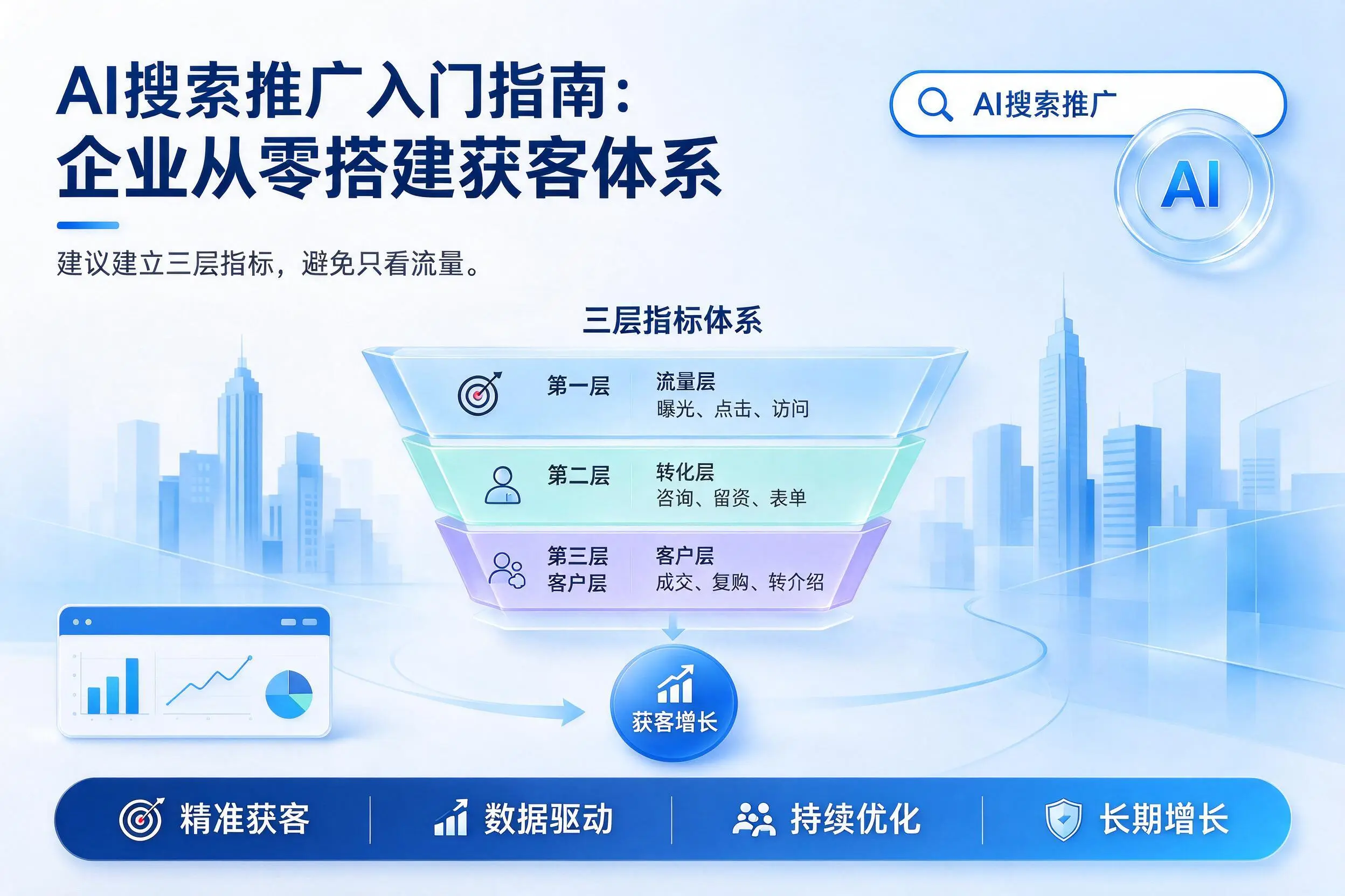 AI搜索推广入门指南：伊春企业从零搭建获客体系